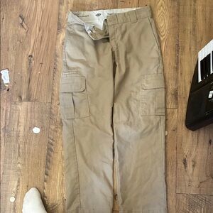 Dickies Men's Khaki Cargo Pants